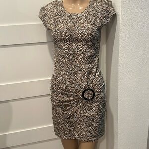 VTG Animal Print Dress